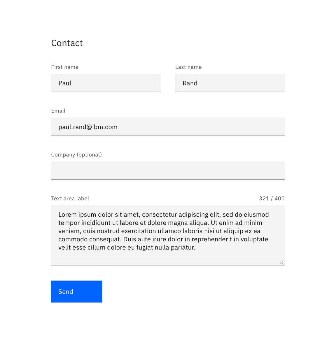 Primary button alignment in Forms